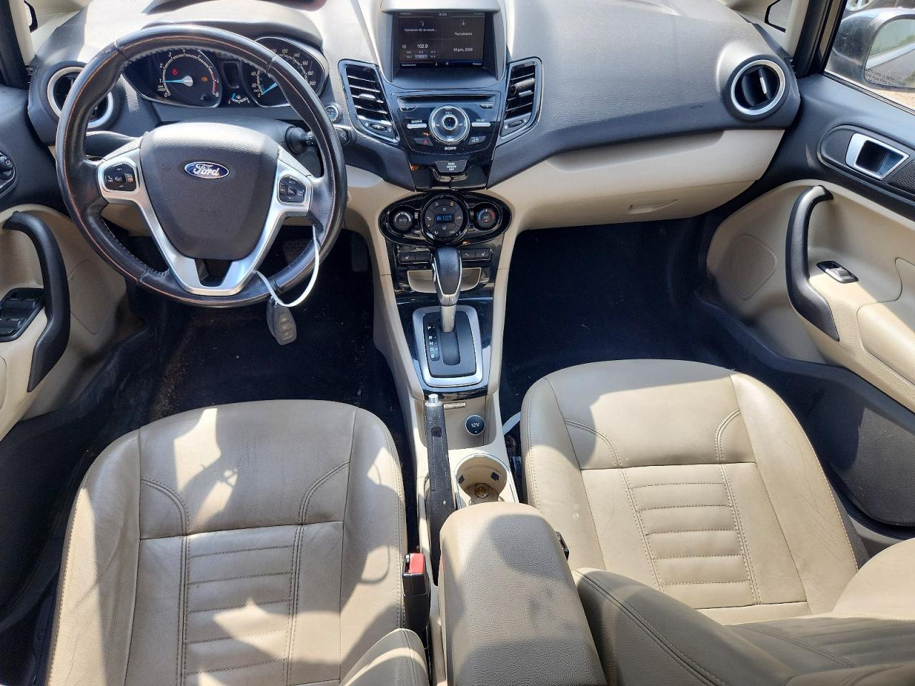 2014 Ford Fiesta Titanium Black vin: 3FADP4FJ4EM185488