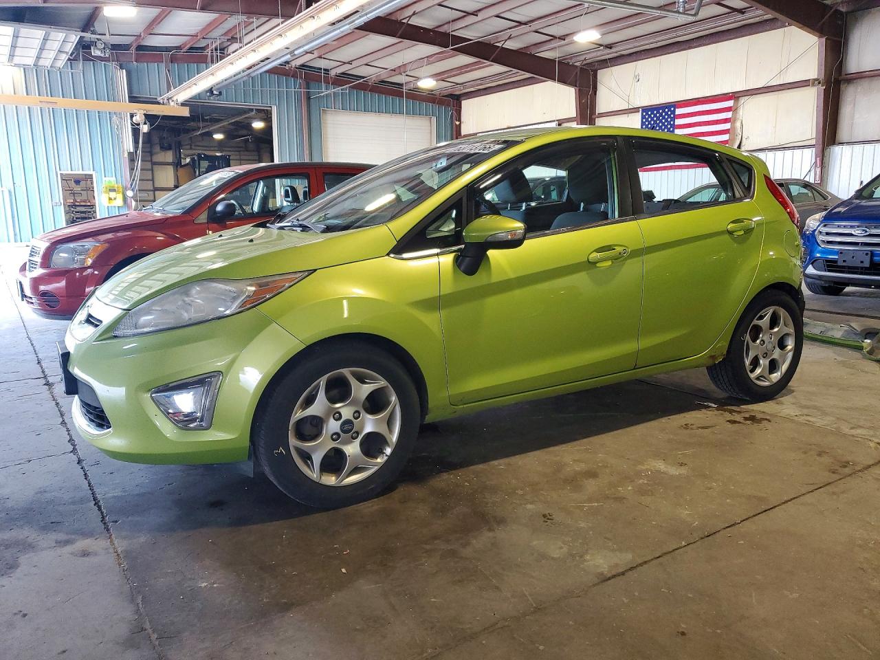 2011 Ford Fiesta Ses Green vin: 3FADP4FJ5BM111427