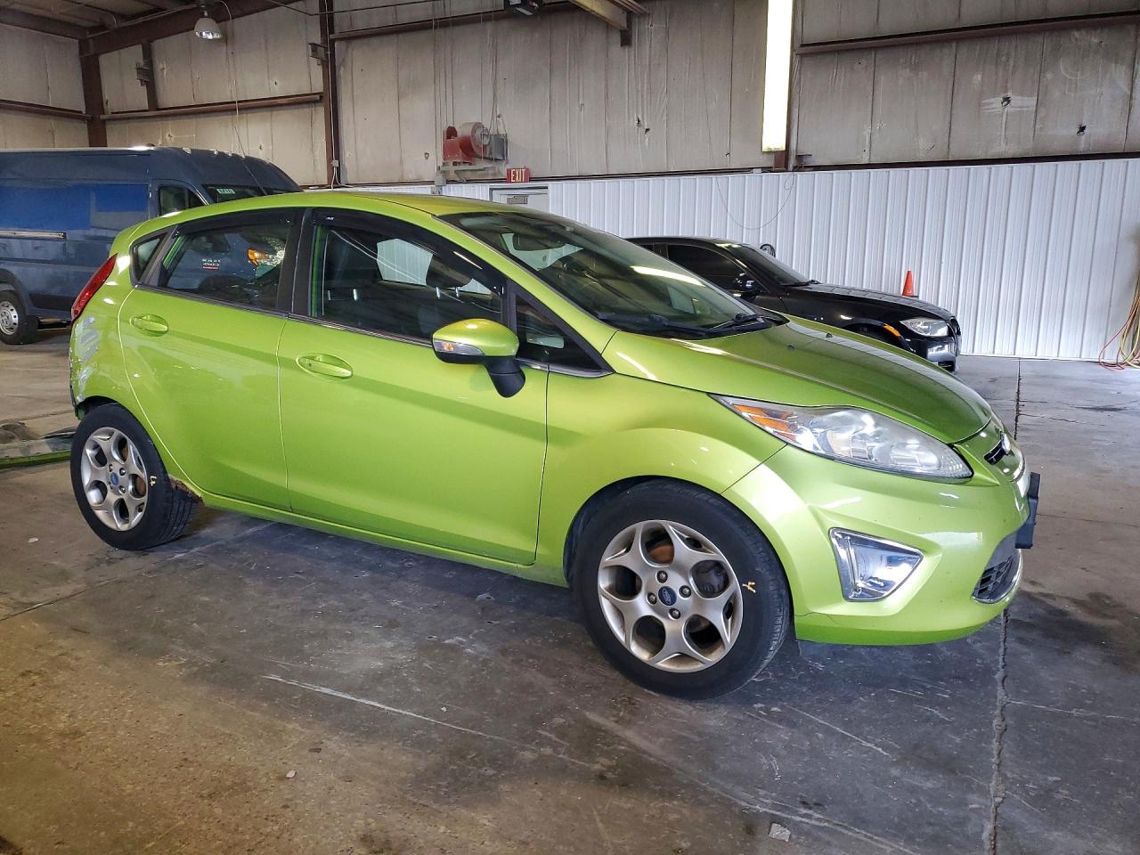 2011 Ford Fiesta Ses Green vin: 3FADP4FJ5BM111427