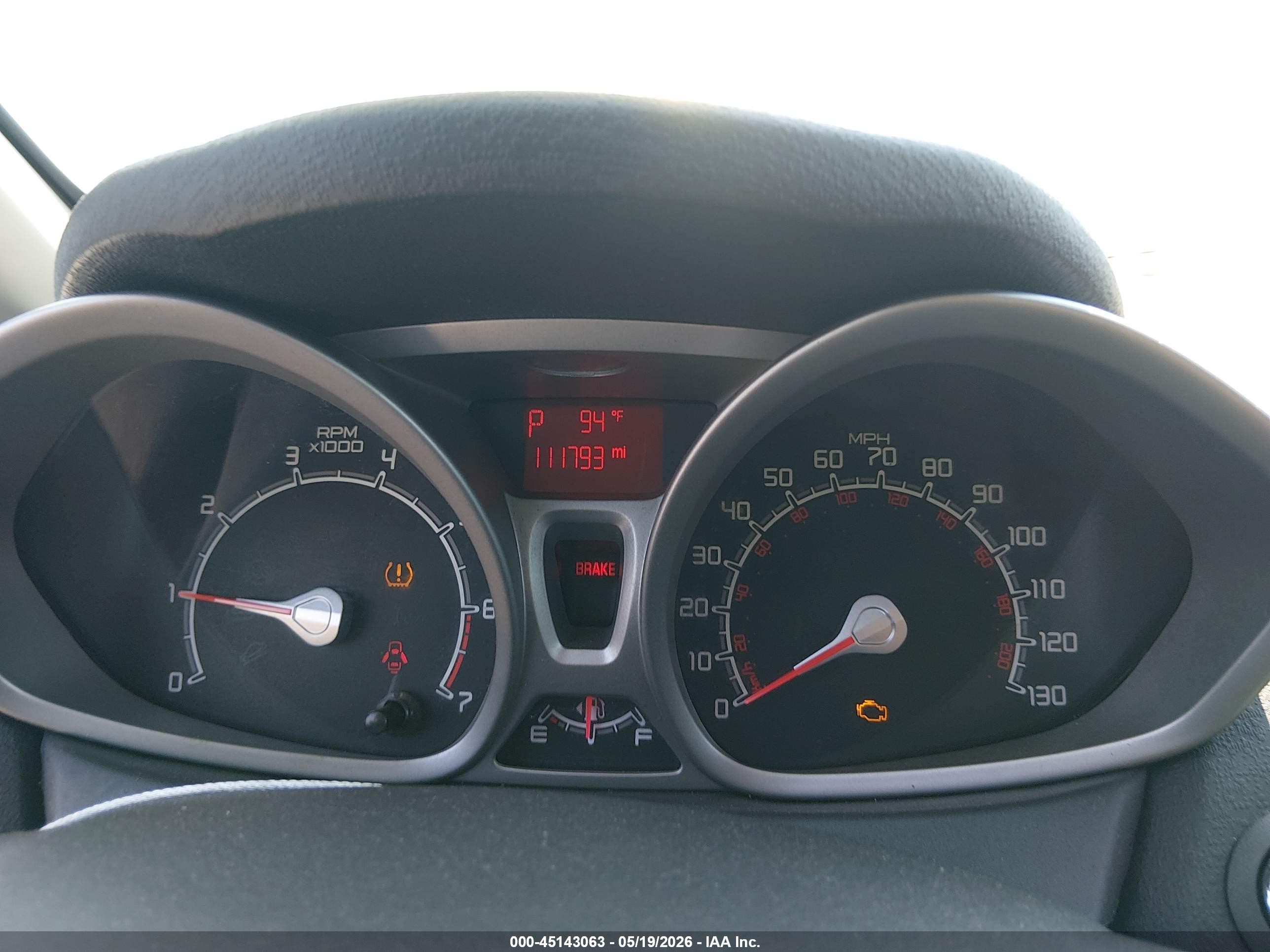 2011 Ford Fiesta Ses Blue vin: 3FADP4FJ5BM115459