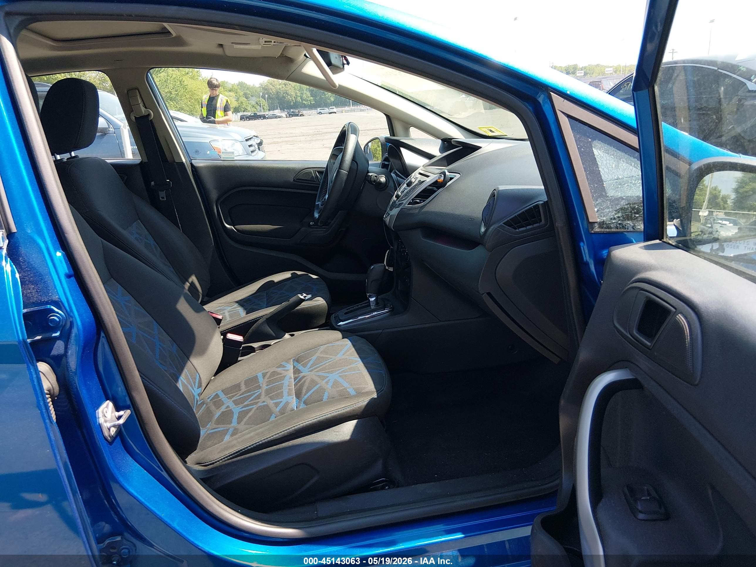2011 Ford Fiesta Ses Blue vin: 3FADP4FJ5BM115459