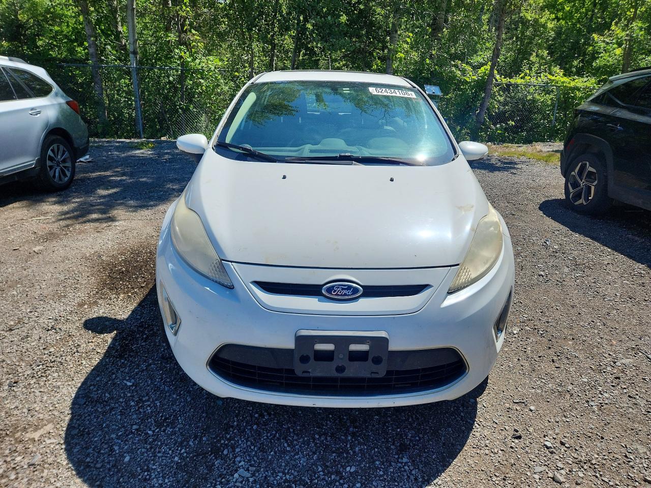 2011 Ford Fiesta Ses White vin: 3FADP4FJ5BM126350