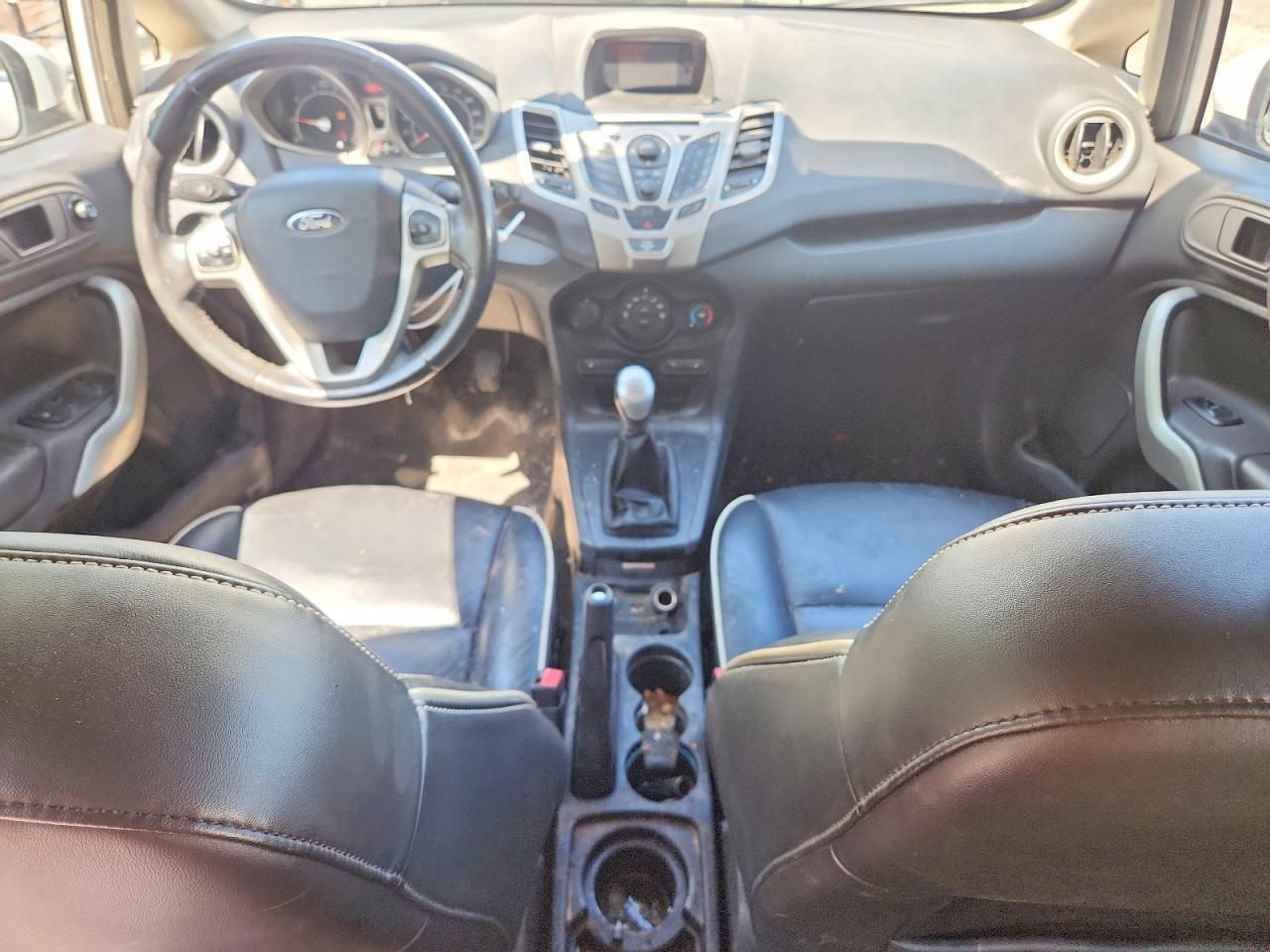 2011 Ford Fiesta Ses White vin: 3FADP4FJ5BM126350