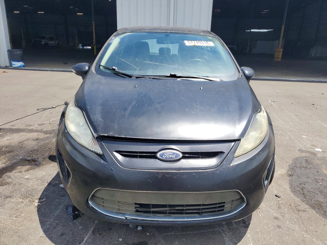 2011 Ford Fiesta Black vin: 3FADP4FJ5BM174785
