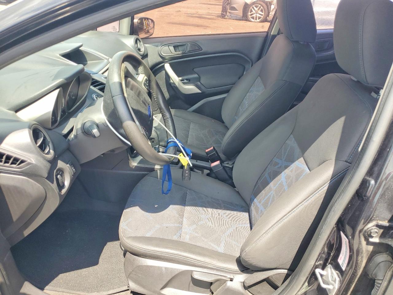 2011 Ford Fiesta Black vin: 3FADP4FJ5BM174785