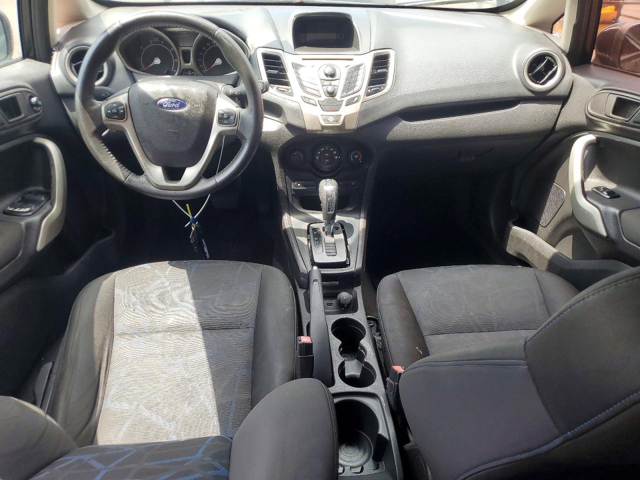 2011 Ford Fiesta Black vin: 3FADP4FJ5BM174785