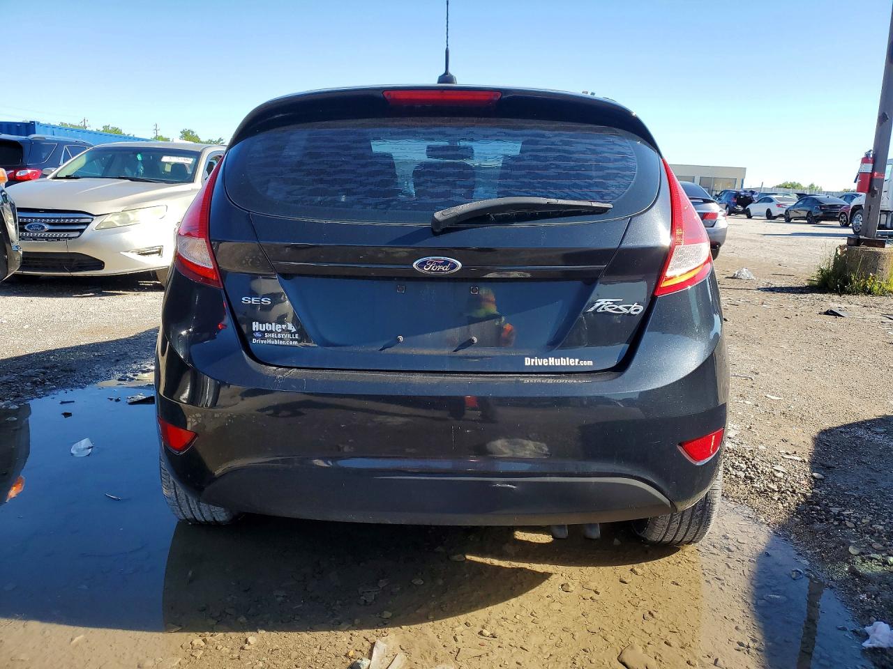 2011 Ford Fiesta Ses Black vin: 3FADP4FJ5BM223516