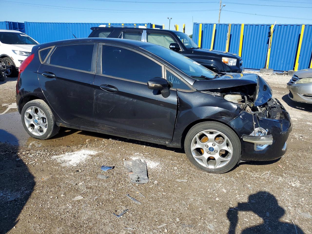 2011 Ford Fiesta Ses Black vin: 3FADP4FJ5BM223516