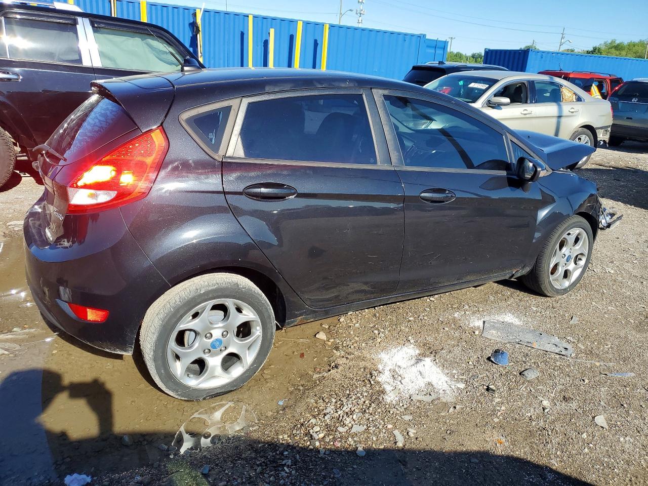 2011 Ford Fiesta Ses Black vin: 3FADP4FJ5BM223516