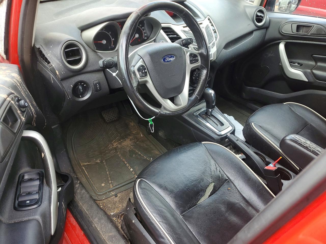 2012 Ford Fiesta Ses Red vin: 3FADP4FJ5CM196819