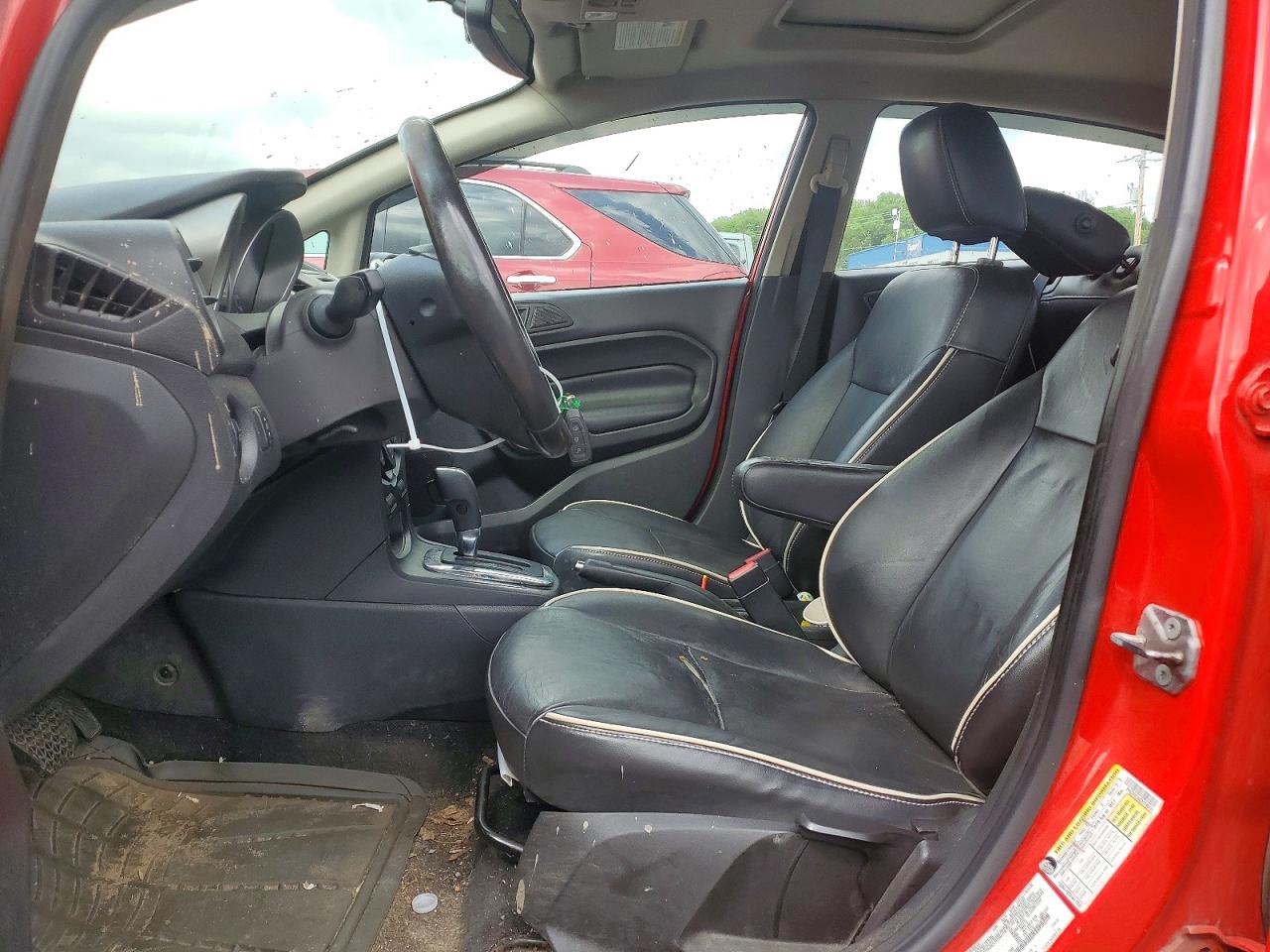 2012 Ford Fiesta Ses Red vin: 3FADP4FJ5CM196819