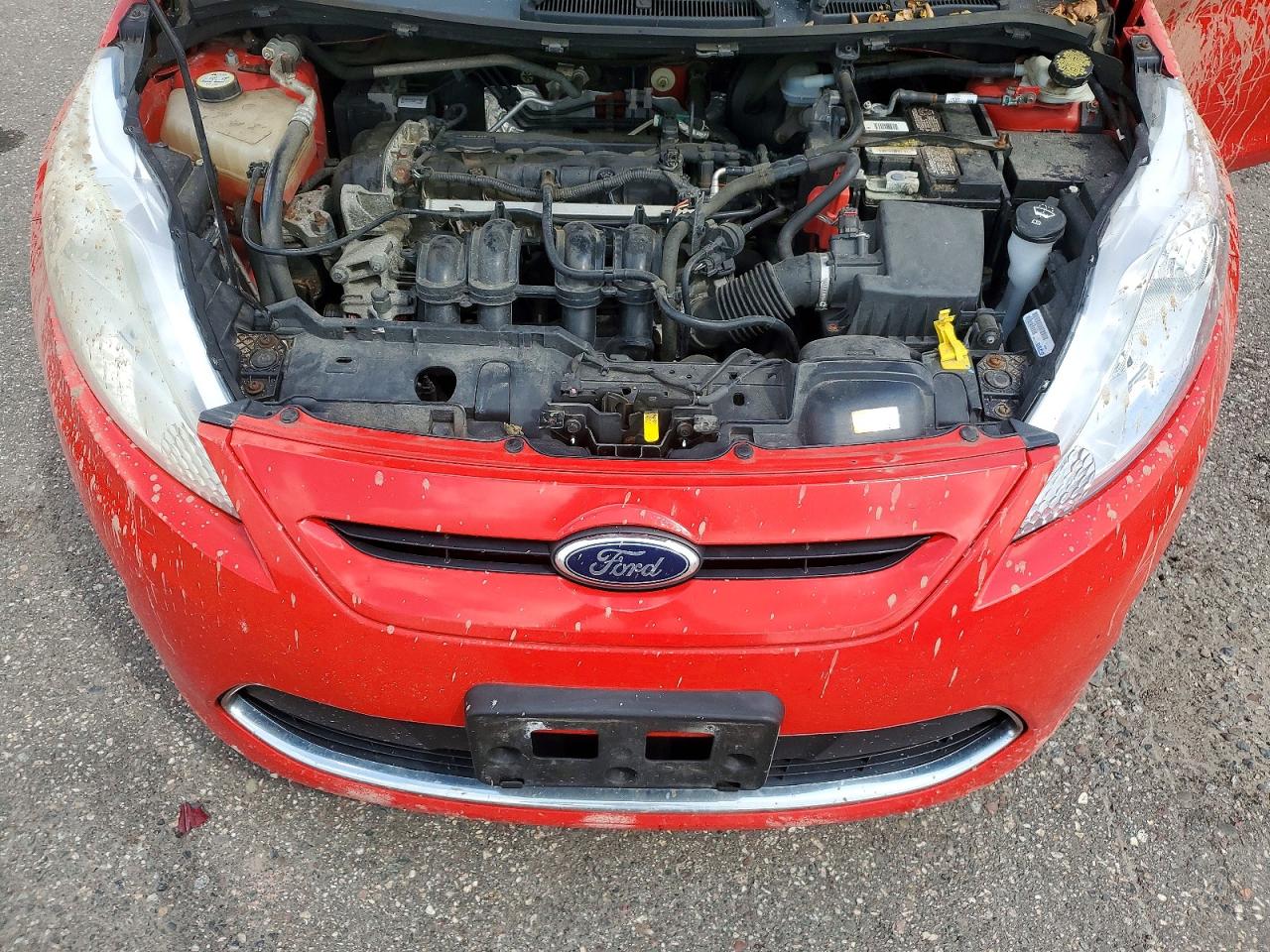 2012 Ford Fiesta Ses Red vin: 3FADP4FJ5CM196819