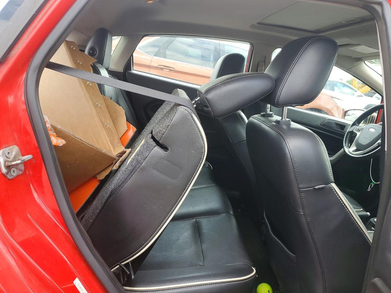 2012 Ford Fiesta Ses Red vin: 3FADP4FJ5CM196819