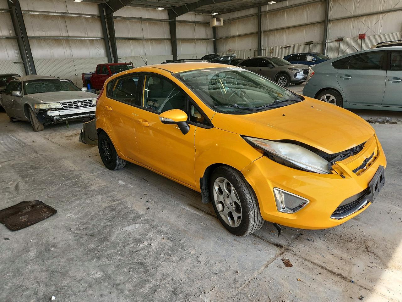 2011 Ford Fiesta Ses Yellow vin: 3FADP4FJ6BM114143