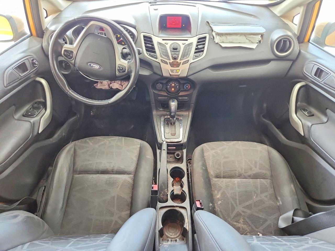 2011 Ford Fiesta Ses Yellow vin: 3FADP4FJ6BM114143