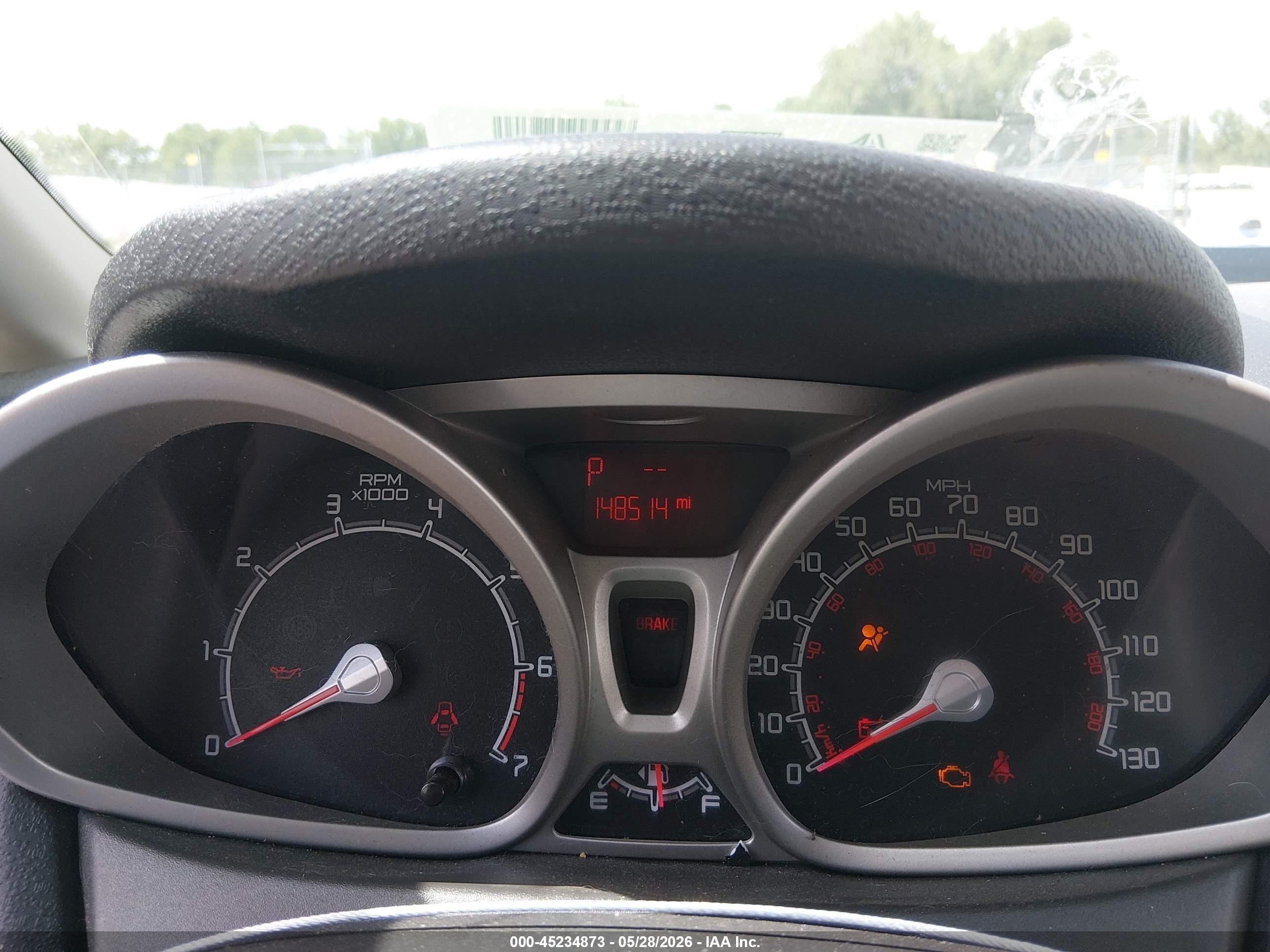 2011 Ford Fiesta Ses Blue vin: 3FADP4FJ6BM148972