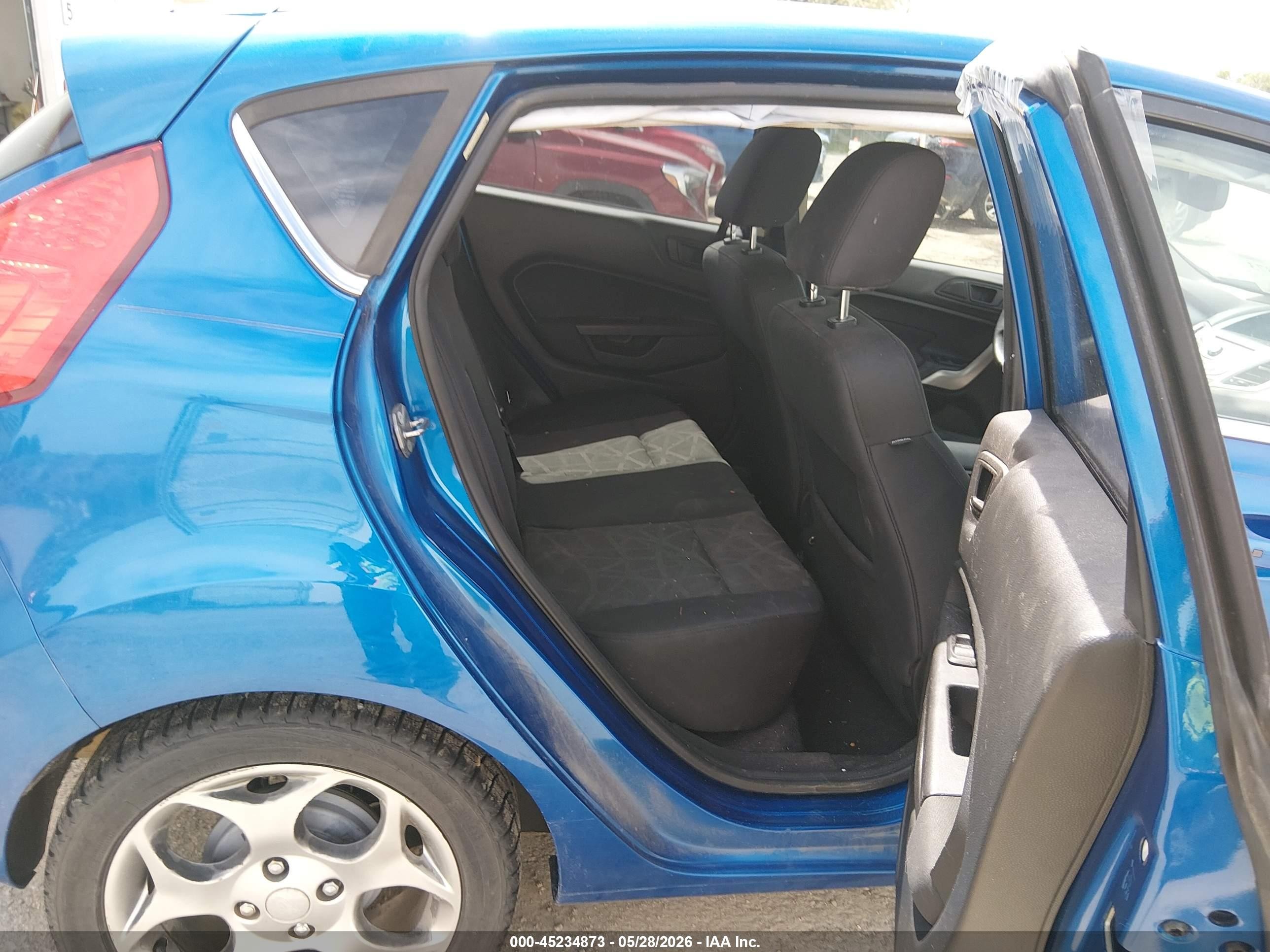 2011 Ford Fiesta Ses Blue vin: 3FADP4FJ6BM148972