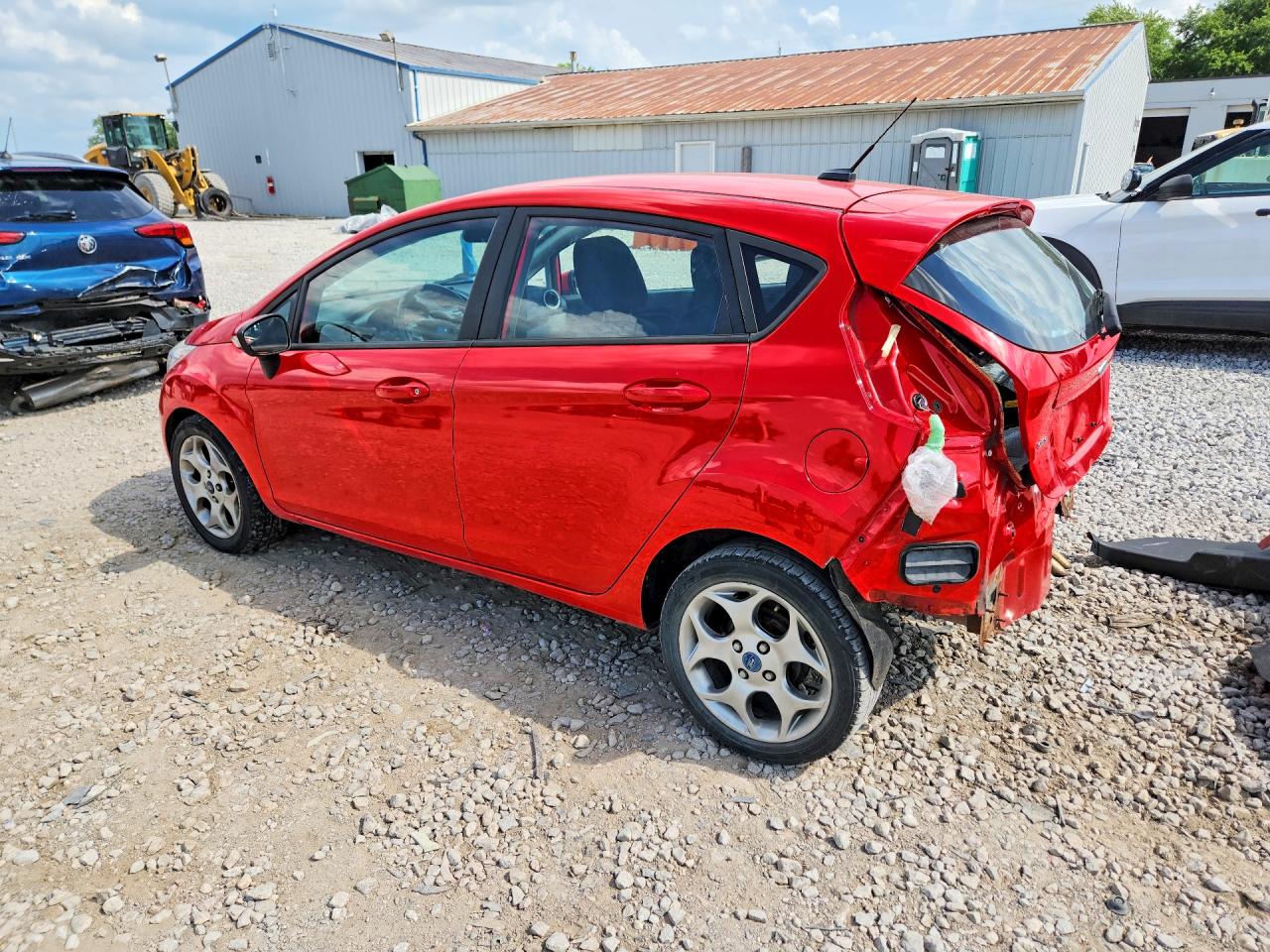 2012 Ford Fiesta Ses Red vin: 3FADP4FJ6CM115083