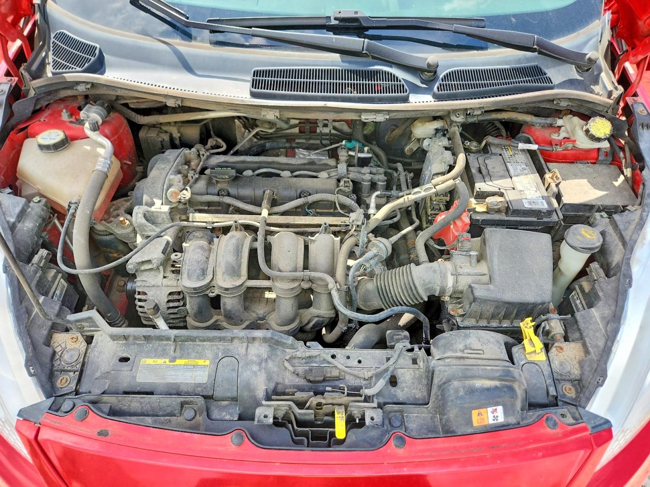 2012 Ford Fiesta Ses Red vin: 3FADP4FJ6CM115083