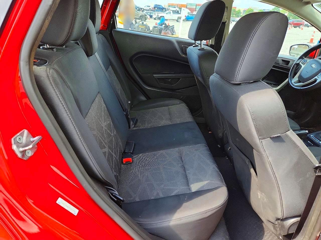 2012 Ford Fiesta Ses Red vin: 3FADP4FJ6CM115083