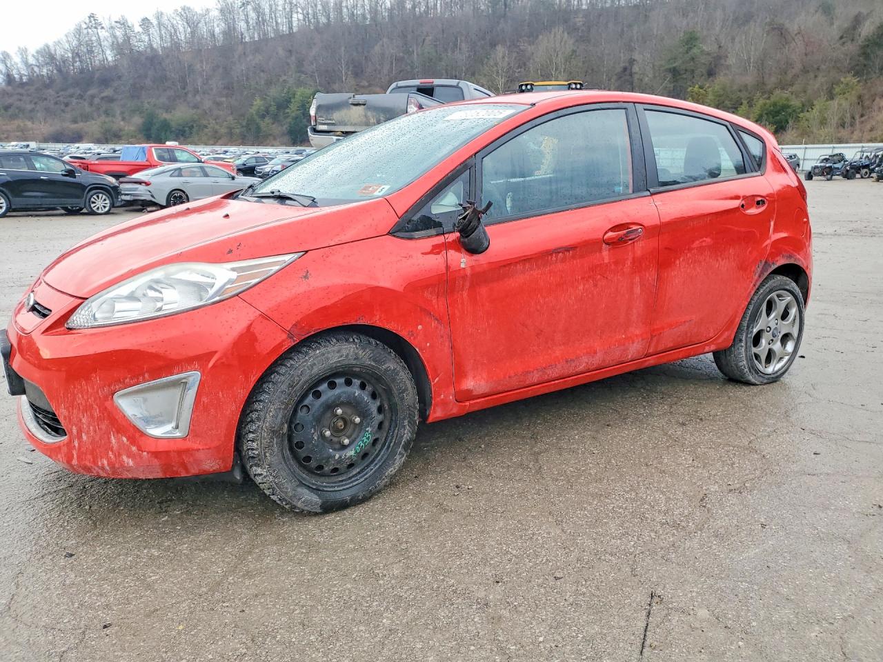 2012 Ford Fiesta Ses Красный vin: 3FADP4FJ6CM195100