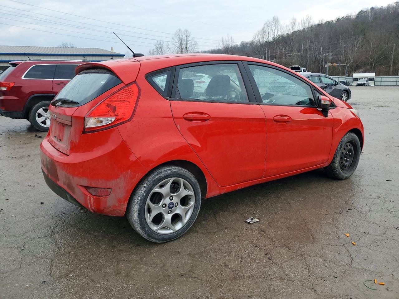 2012 Ford Fiesta Ses Red vin: 3FADP4FJ6CM195100