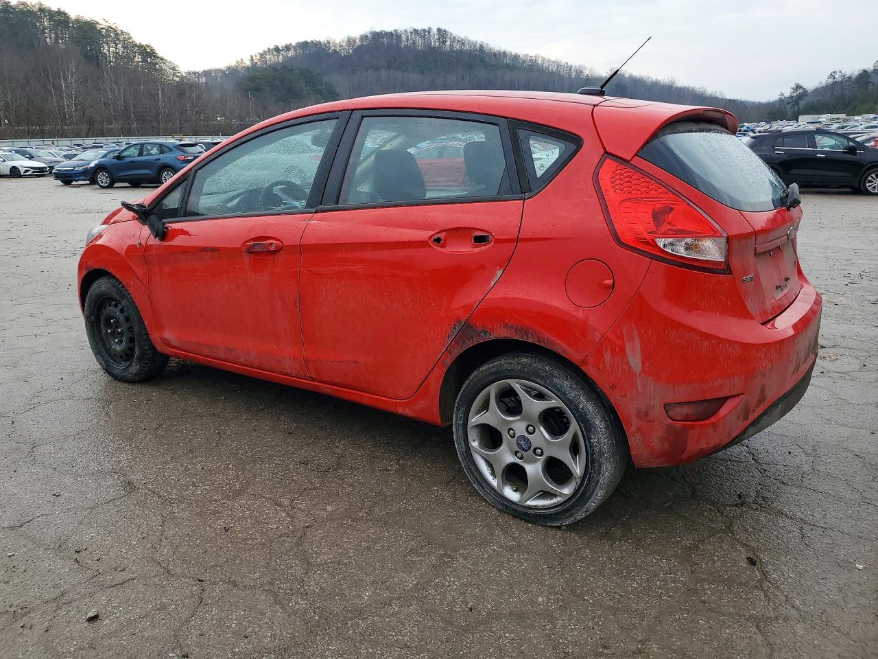 2012 Ford Fiesta Ses Red vin: 3FADP4FJ6CM195100