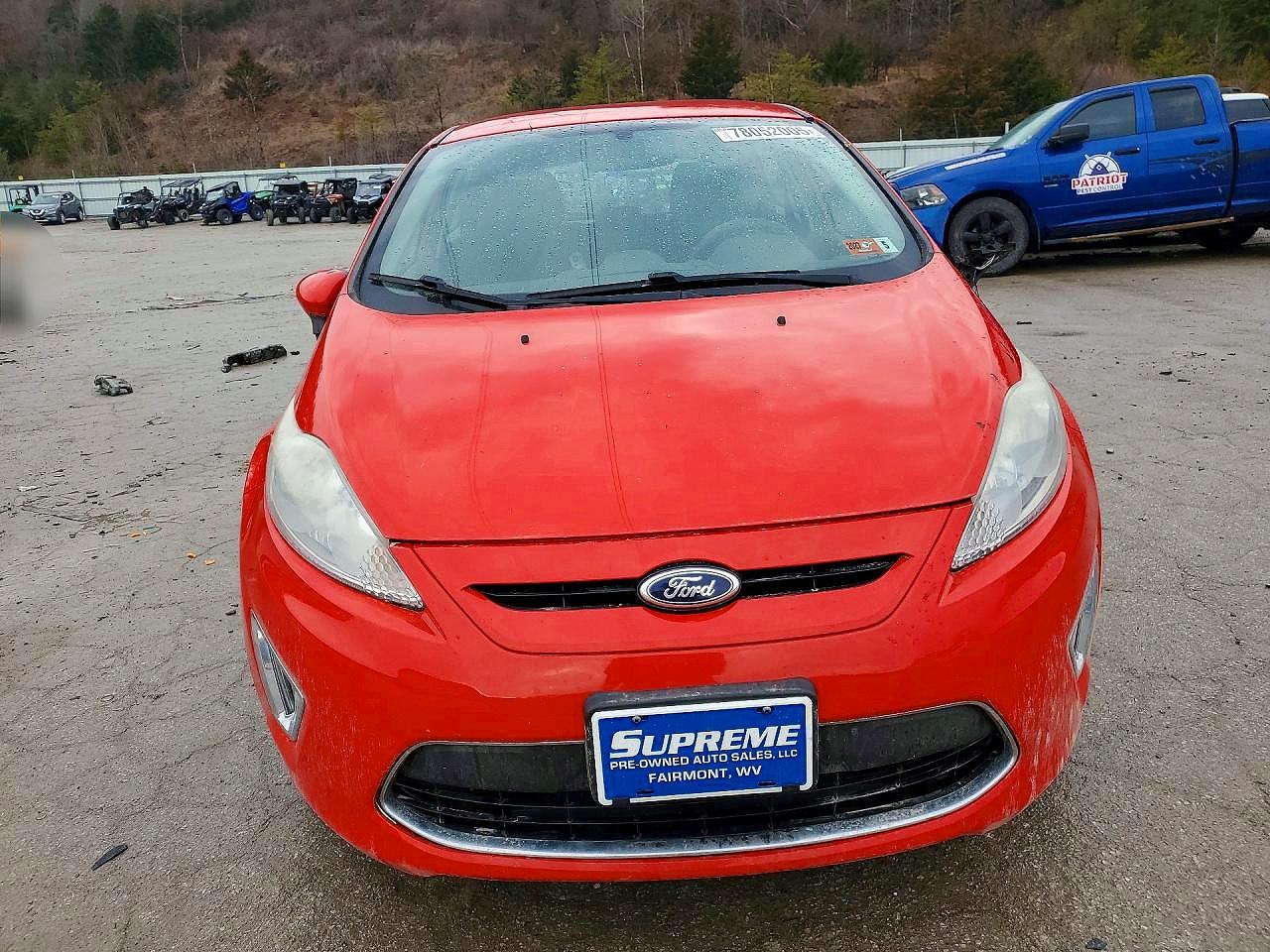 2012 Ford Fiesta Ses Red vin: 3FADP4FJ6CM195100