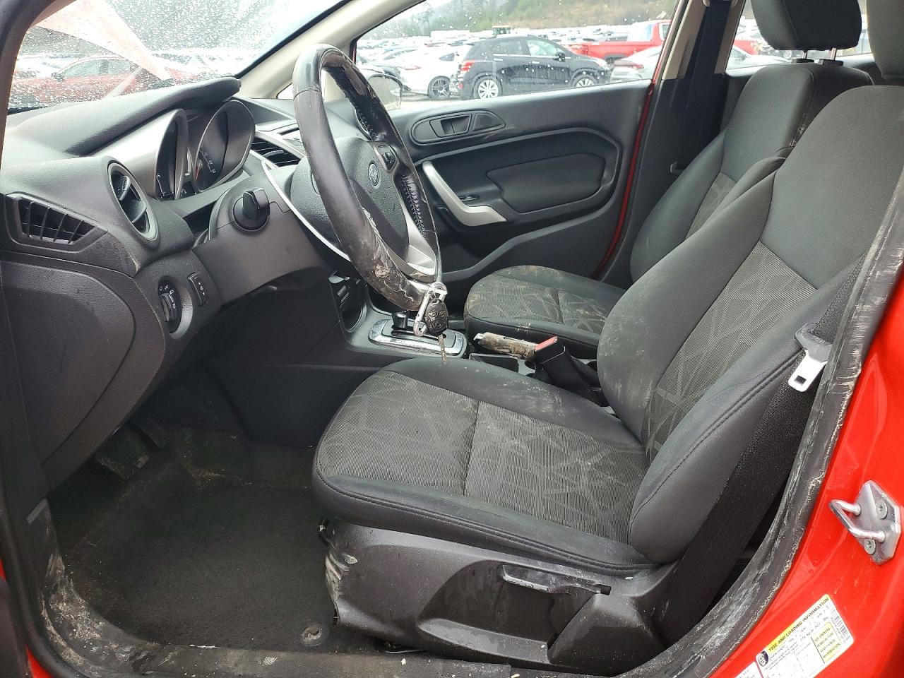 2012 Ford Fiesta Ses Red vin: 3FADP4FJ6CM195100