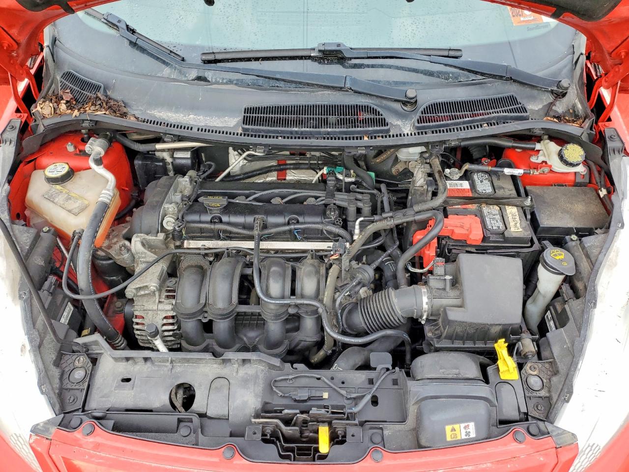 2012 Ford Fiesta Ses Red vin: 3FADP4FJ6CM195100