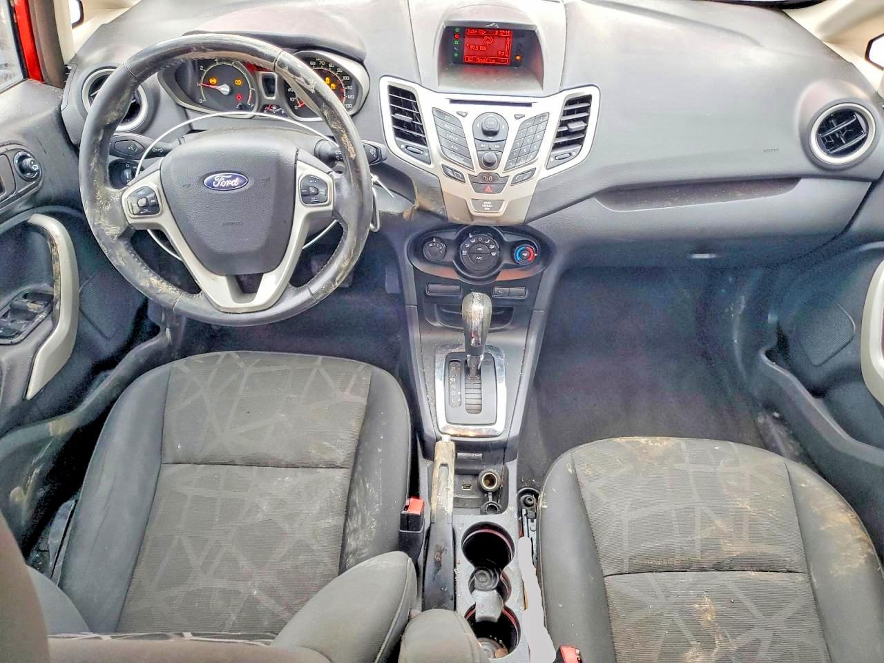 2012 Ford Fiesta Ses Red vin: 3FADP4FJ6CM195100