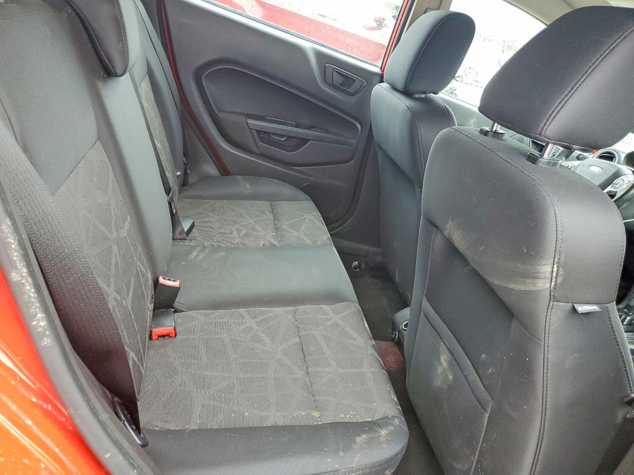 2012 Ford Fiesta Ses Red vin: 3FADP4FJ6CM195100