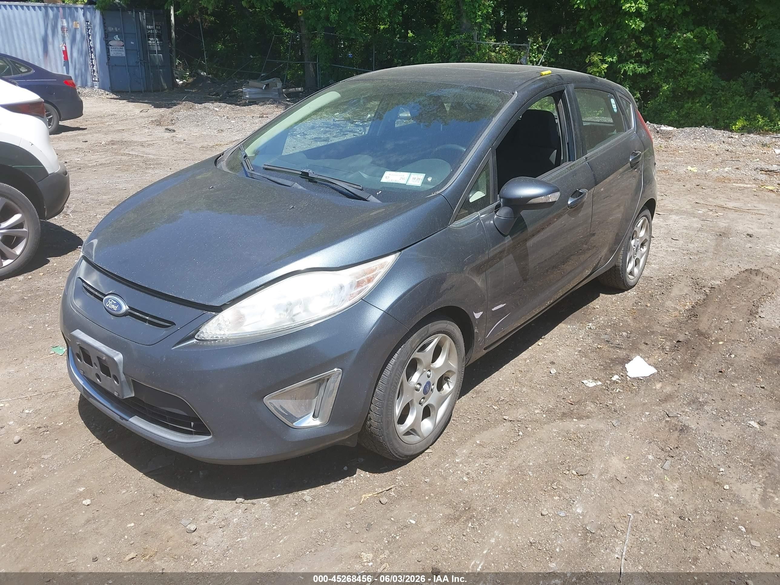 2011 Ford Fiesta Ses Blue vin: 3FADP4FJ7BM147006