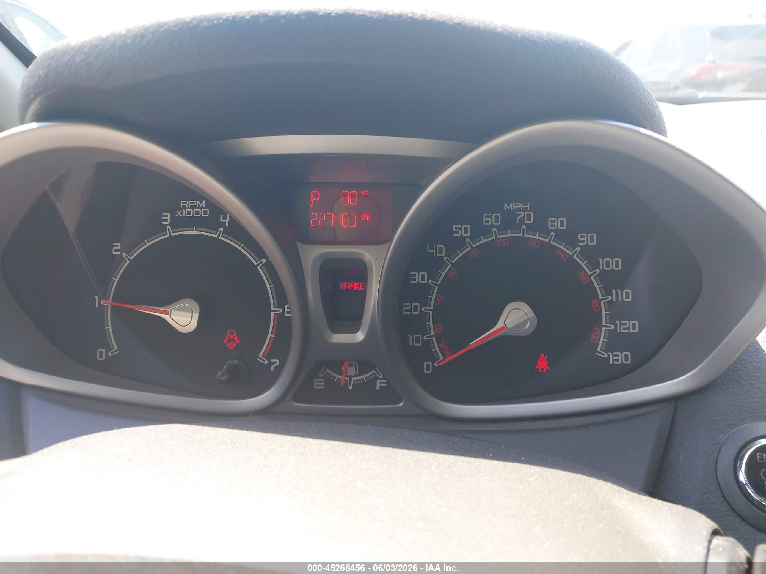 2011 Ford Fiesta Ses Blue vin: 3FADP4FJ7BM147006