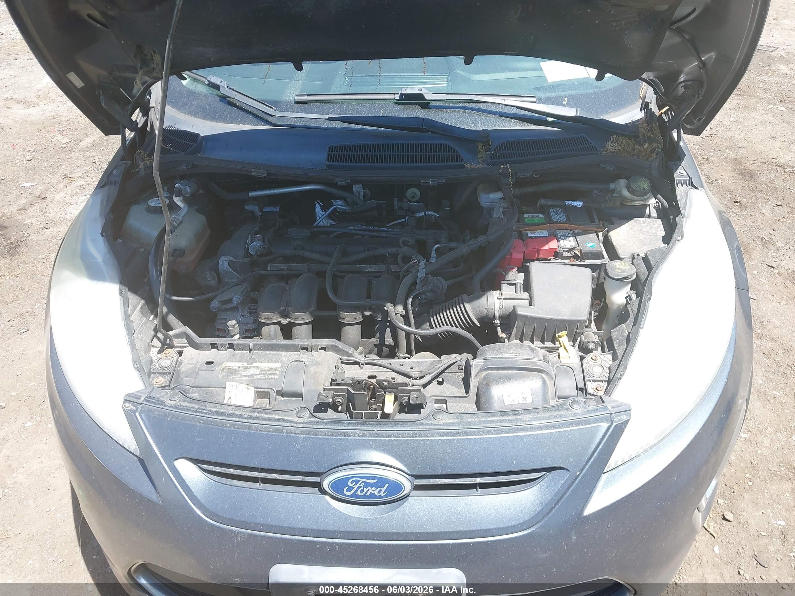2011 Ford Fiesta Ses Blue vin: 3FADP4FJ7BM147006