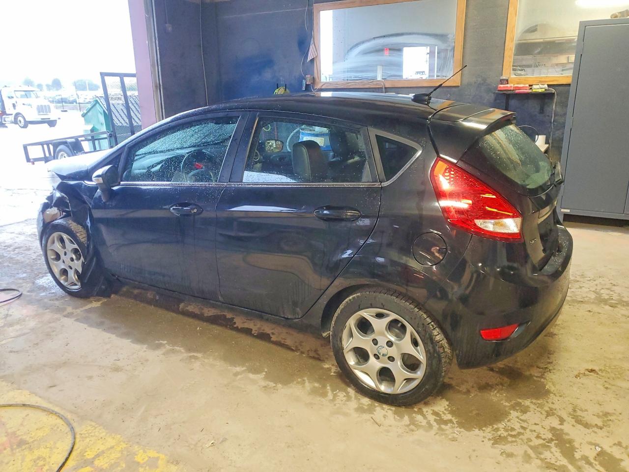 2011 Ford Fiesta Ses Black vin: 3FADP4FJ7BM196299