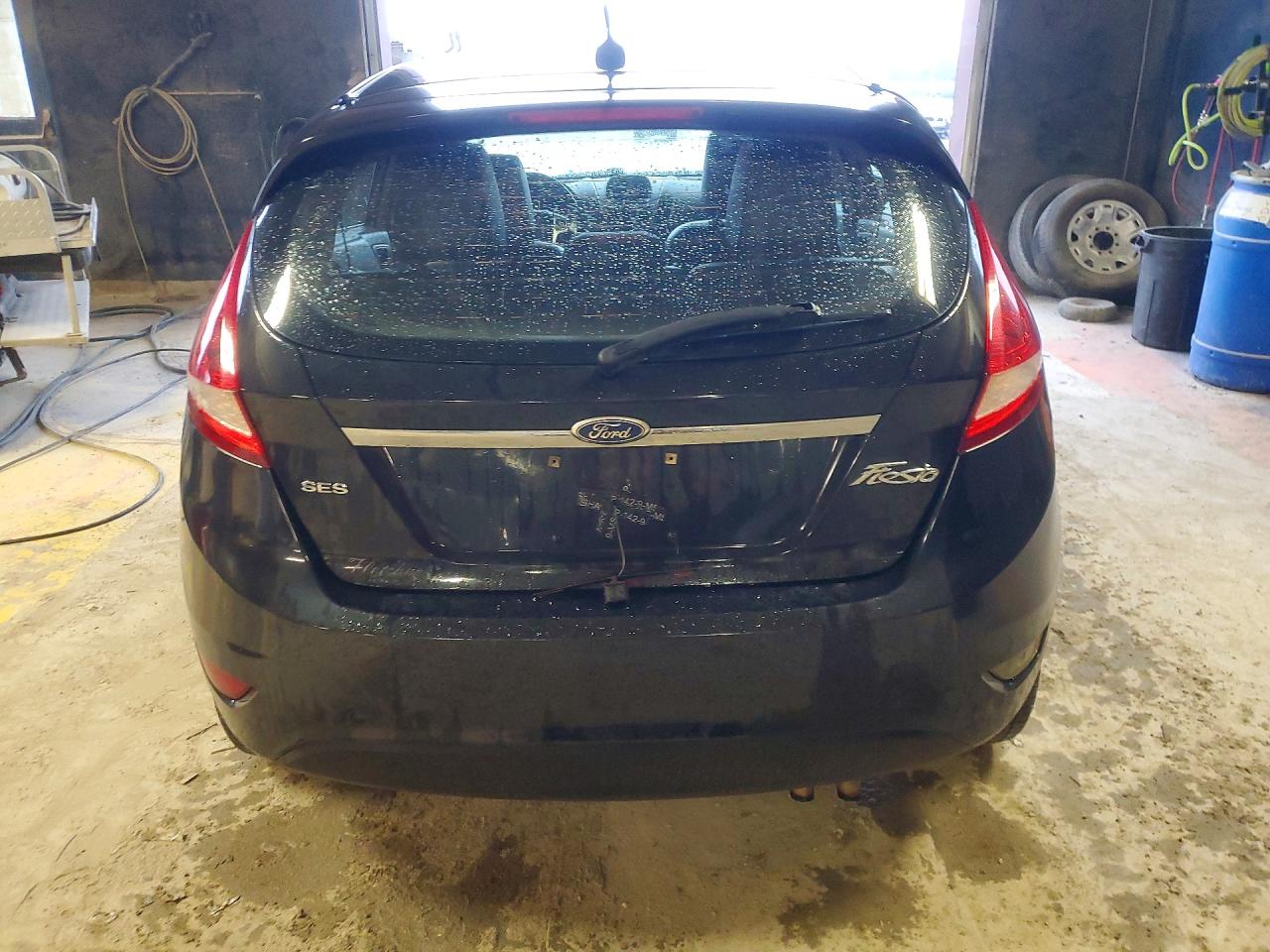 2011 Ford Fiesta Ses Black vin: 3FADP4FJ7BM196299