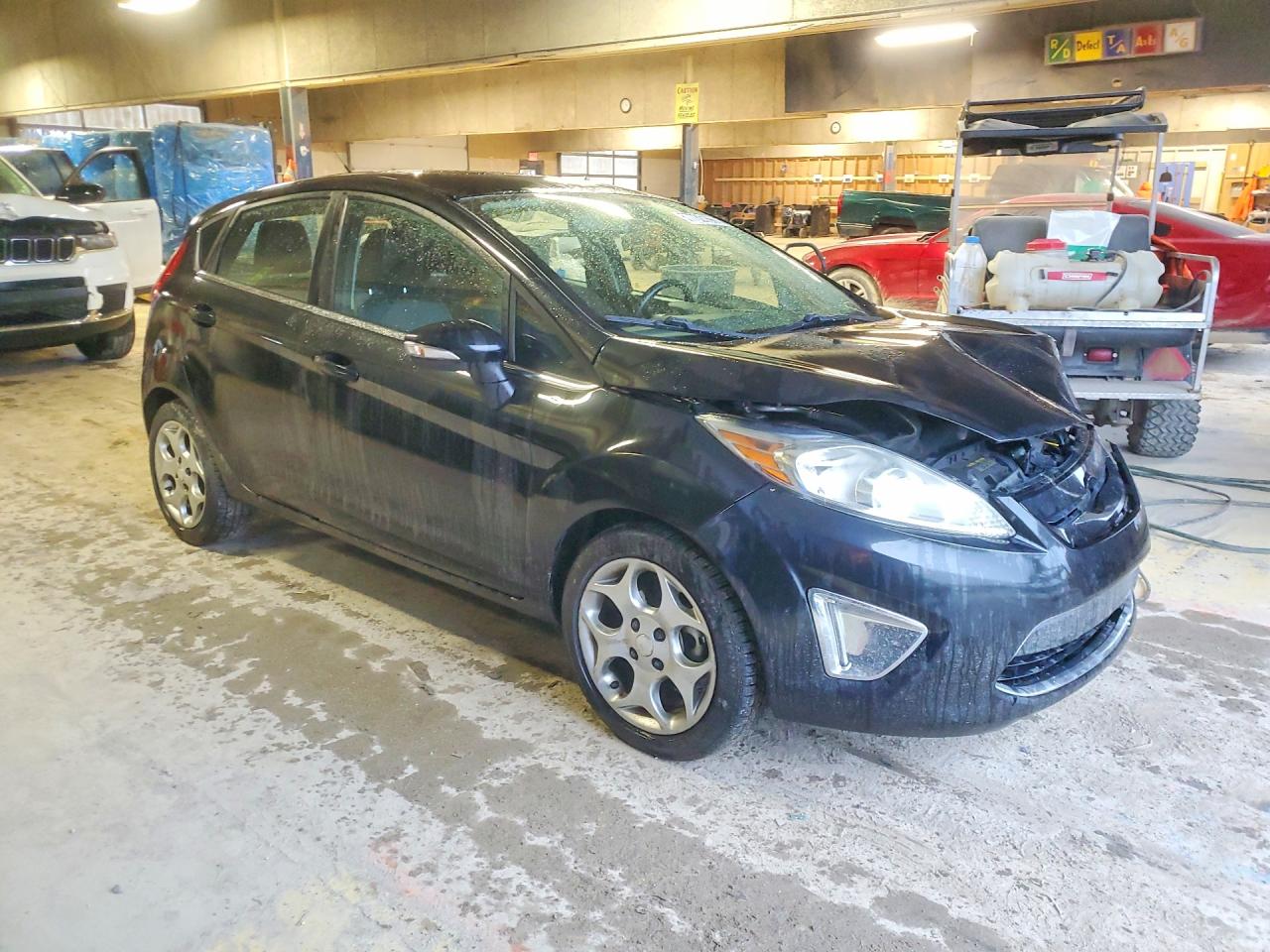 2011 Ford Fiesta Ses Black vin: 3FADP4FJ7BM196299
