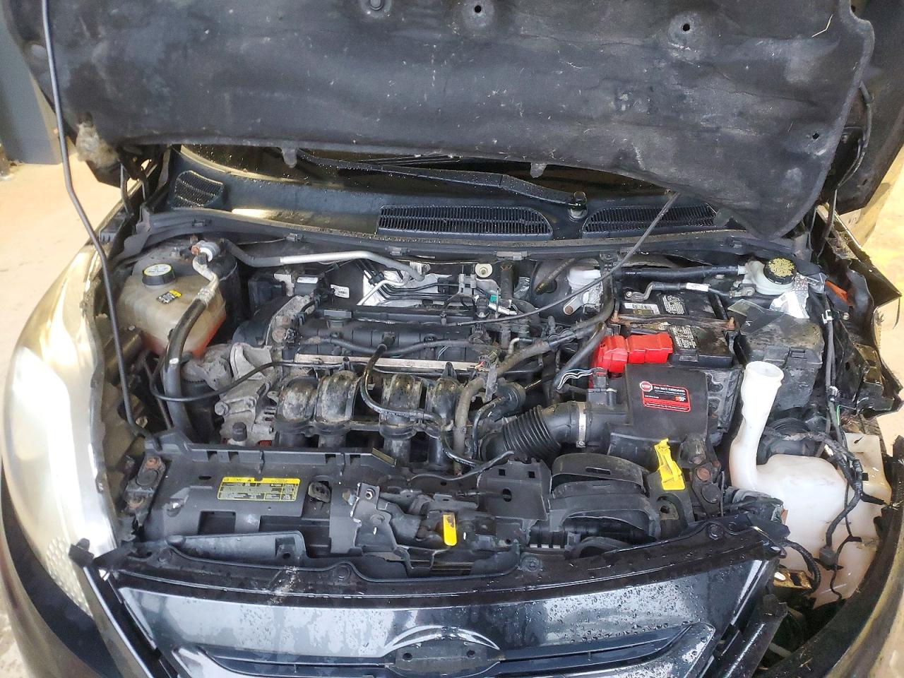 2011 Ford Fiesta Ses Black vin: 3FADP4FJ7BM196299