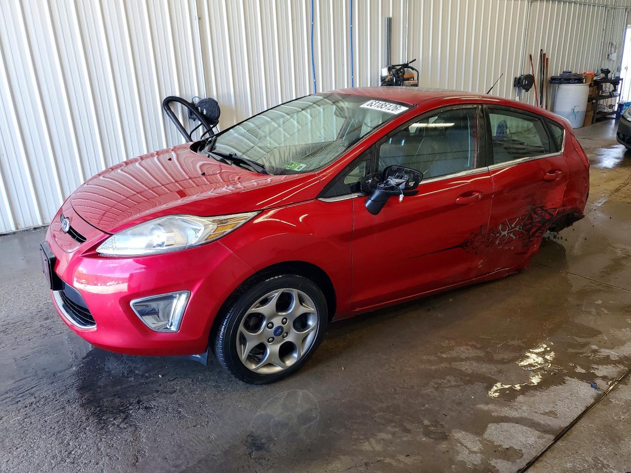 2012 Ford Fiesta Ses Красный vin: 3FADP4FJ7CM150294
