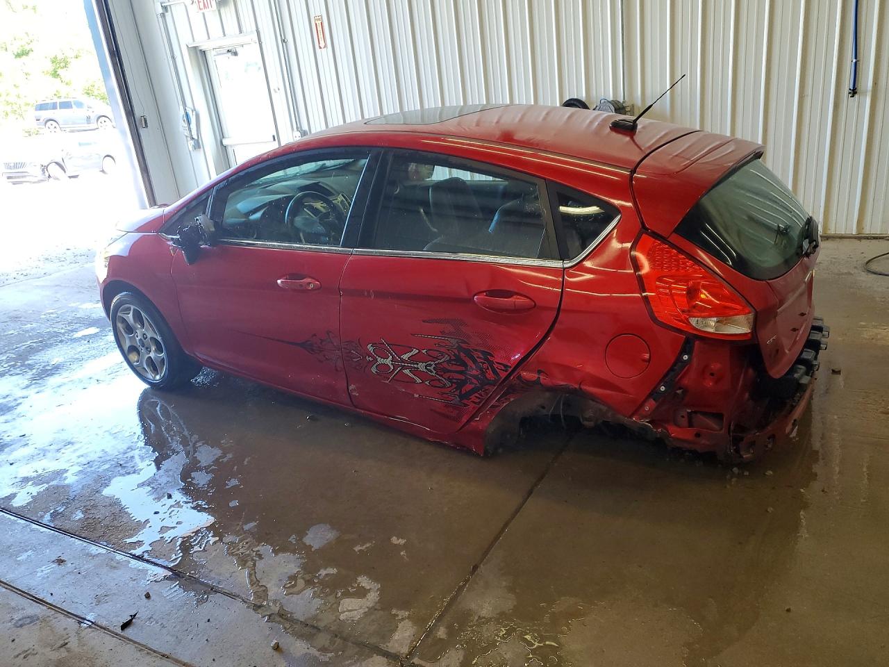 2012 Ford Fiesta Ses Red vin: 3FADP4FJ7CM150294