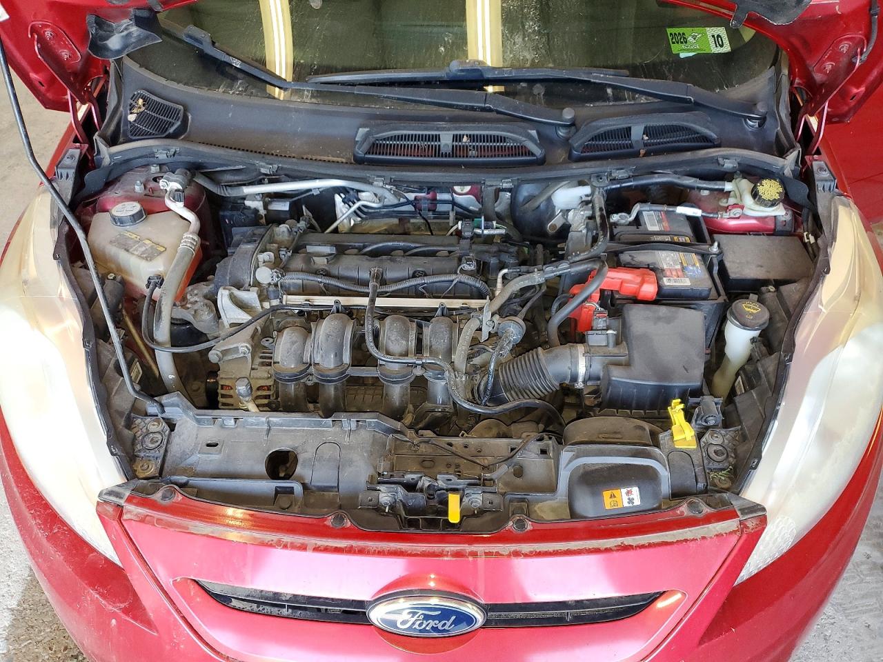 2012 Ford Fiesta Ses Red vin: 3FADP4FJ7CM150294