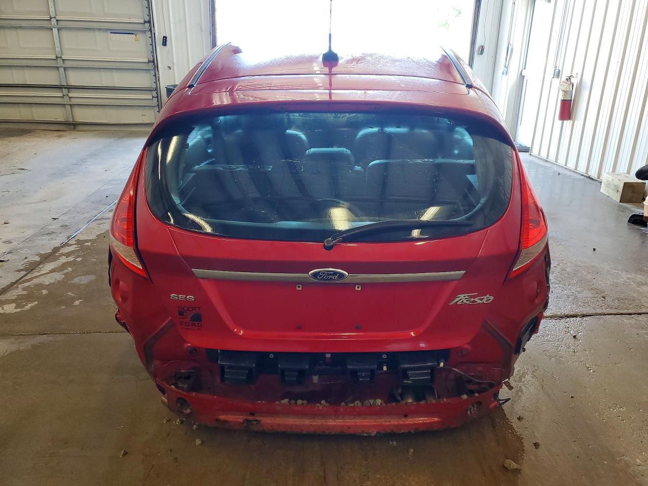 2012 Ford Fiesta Ses Red vin: 3FADP4FJ7CM150294