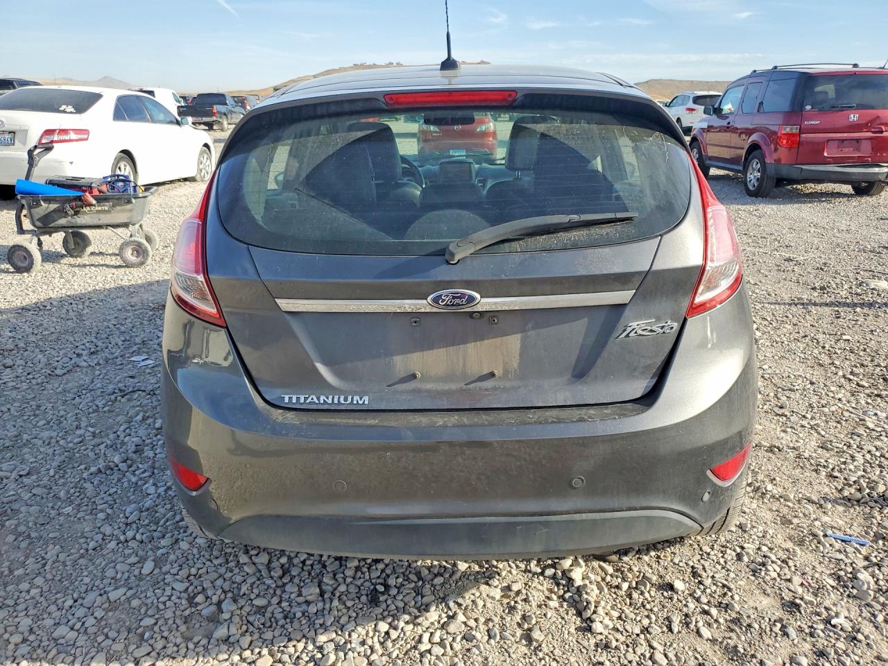 2015 Ford Fiesta Titanium Charcoal vin: 3FADP4FJ7FM196602