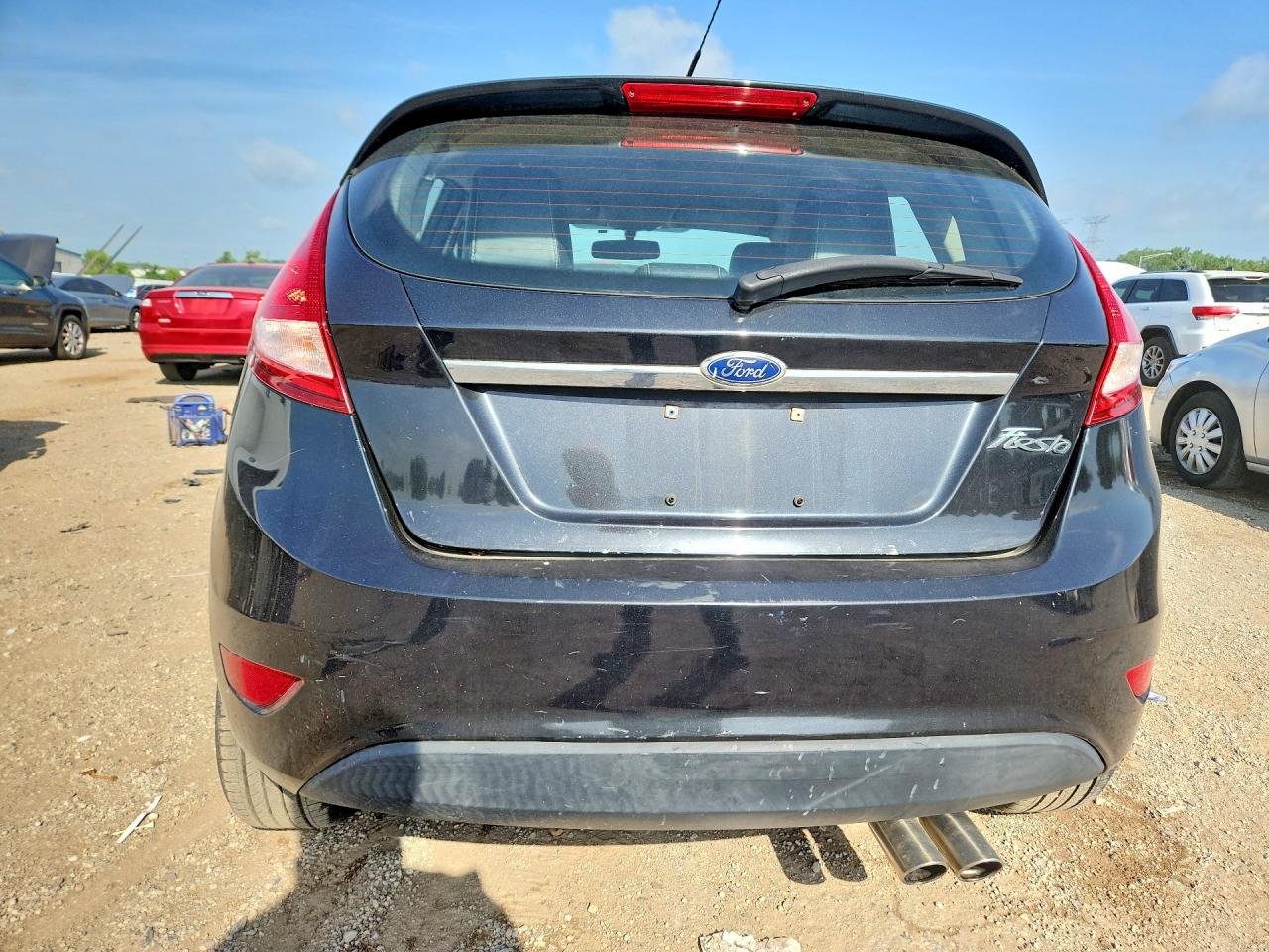 2011 Ford Fiesta Ses Black vin: 3FADP4FJ8BM121529