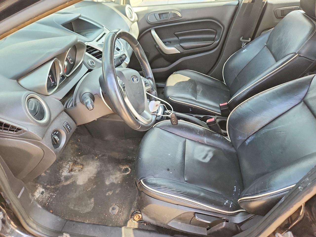 2011 Ford Fiesta Ses Black vin: 3FADP4FJ8BM121529