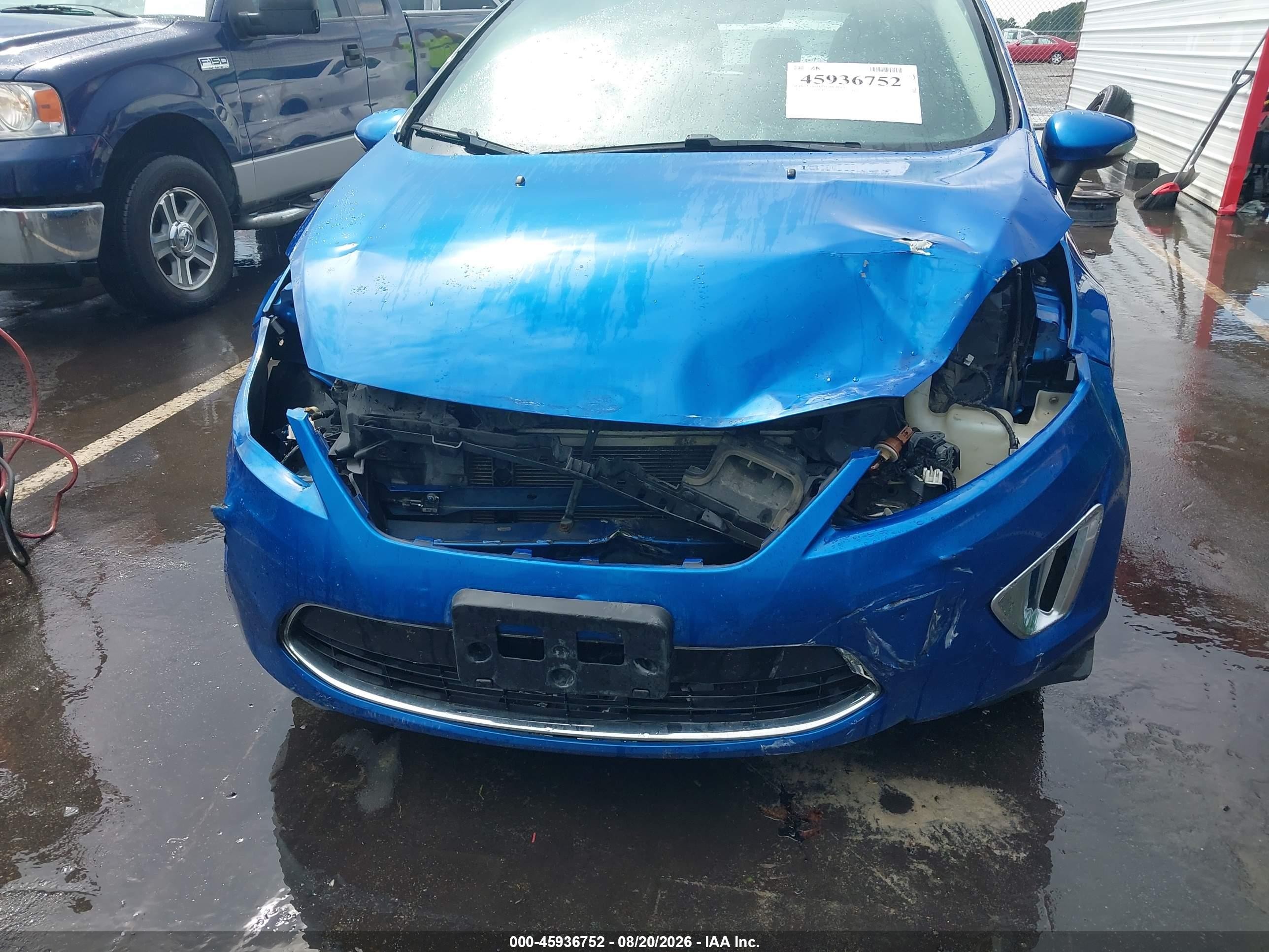 2011 Ford Fiesta Ses Синий vin: 3FADP4FJ8BM129176