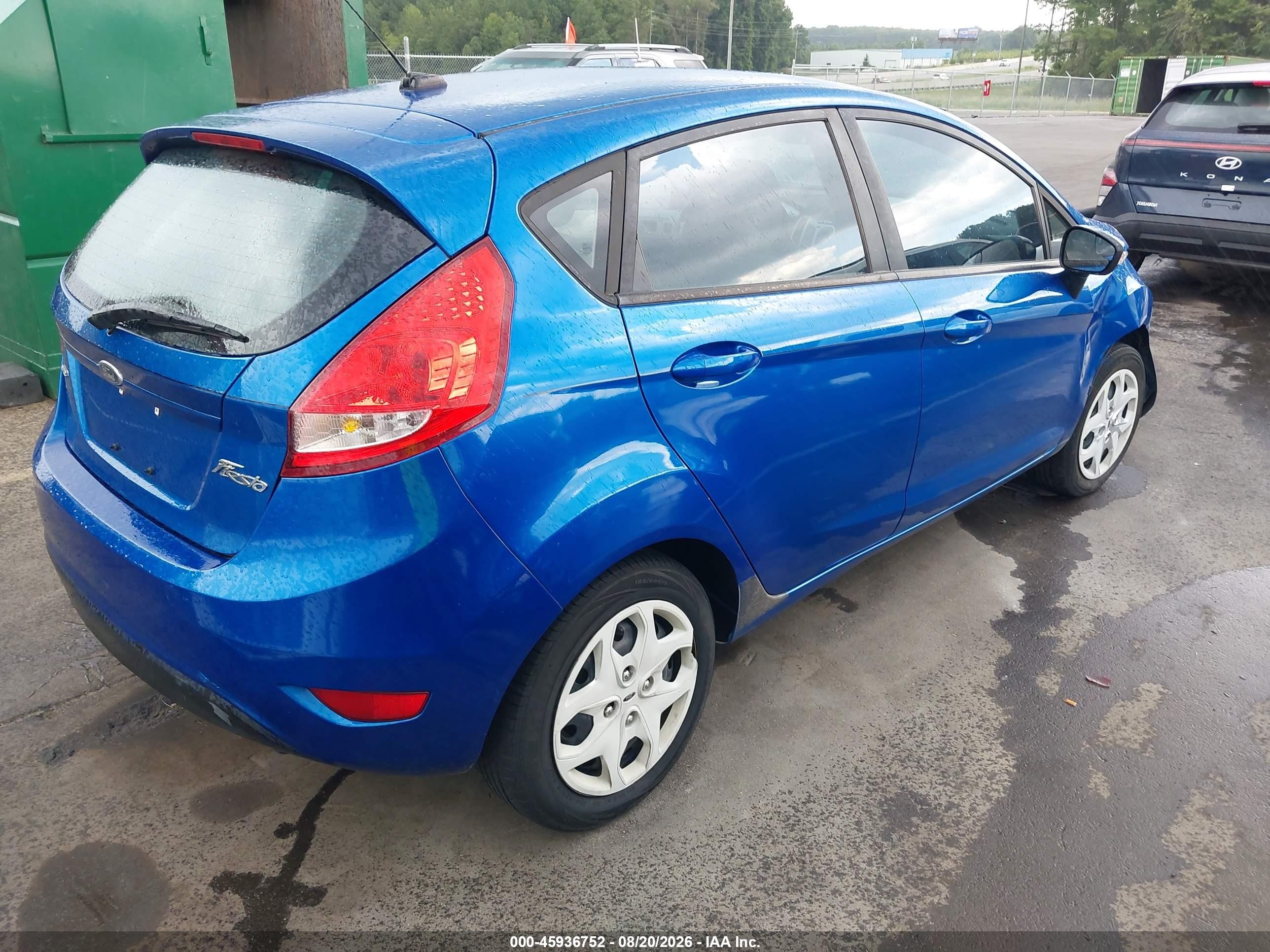 2011 Ford Fiesta Ses Синий vin: 3FADP4FJ8BM129176