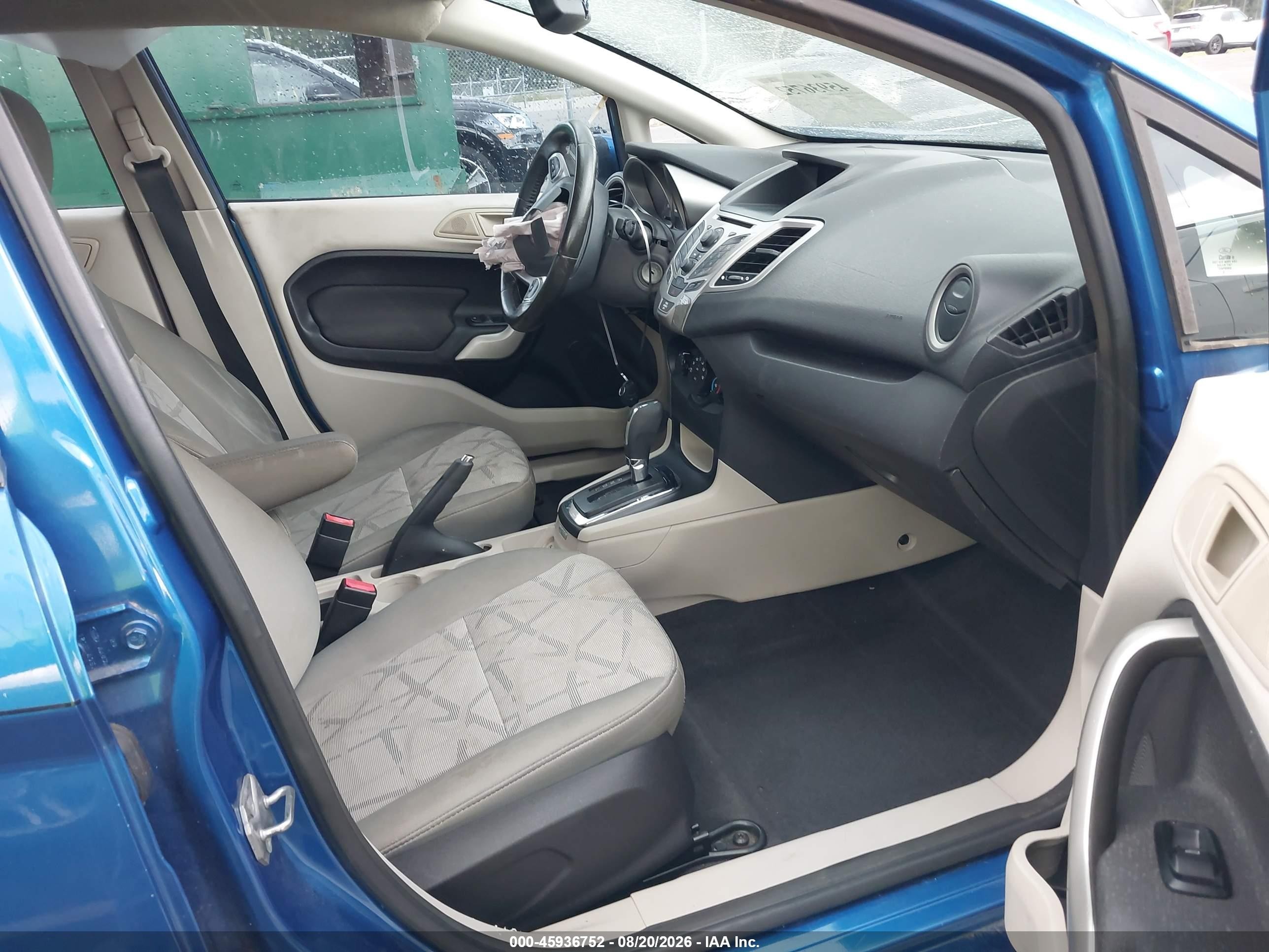 2011 Ford Fiesta Ses Синий vin: 3FADP4FJ8BM129176