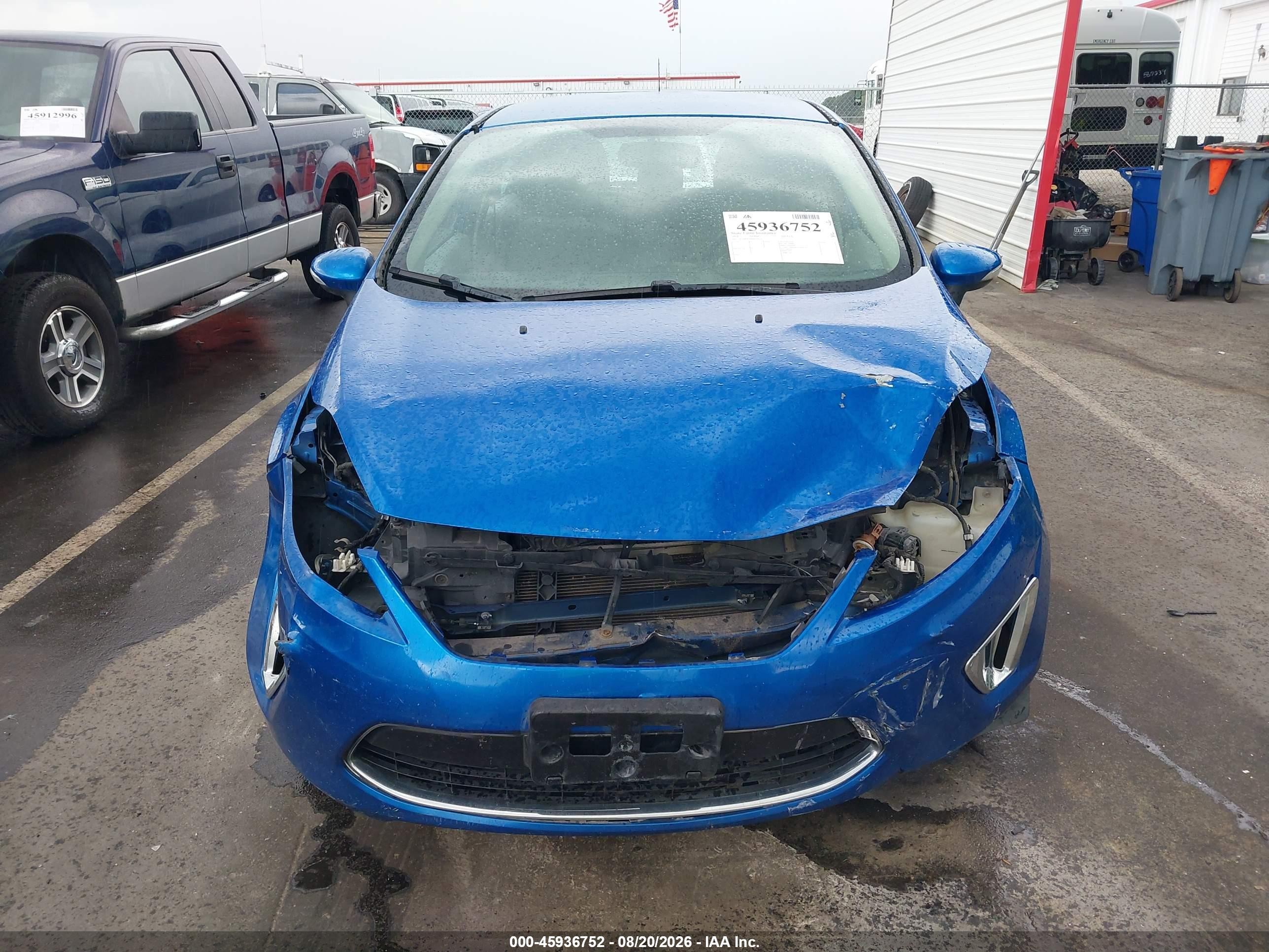 2011 Ford Fiesta Ses Синий vin: 3FADP4FJ8BM129176